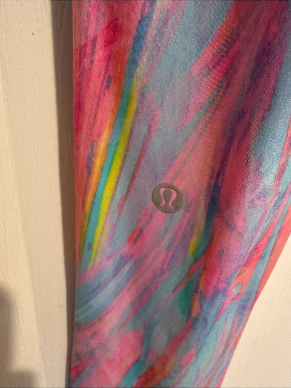 Lululemon Wunder Train High-Rise Tight 28" Prism Marble size 6 like new no flaws - Picture 5 of 7